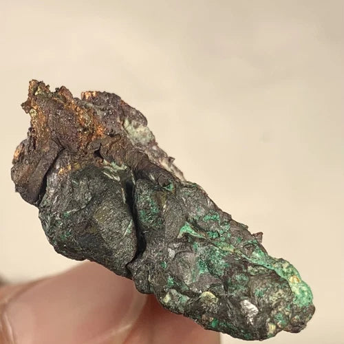 Cuprite & Native Copper Nugget Keweenaw Co MICHIGAN USA 22g