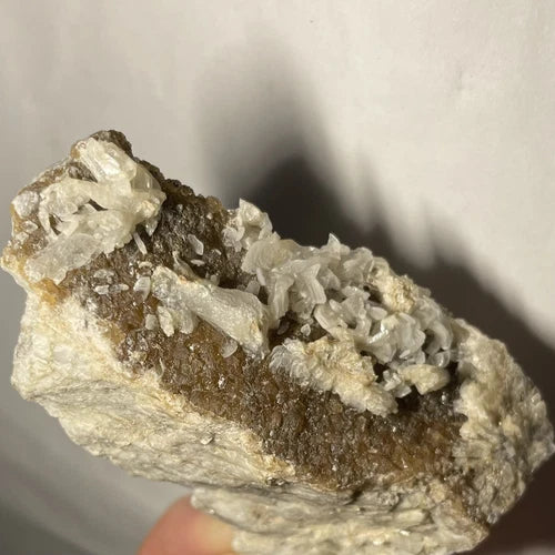 Fairfieldite & Fluorapatite Crystals Foote Mine Cleveland Co NORTH CAROLINA USA