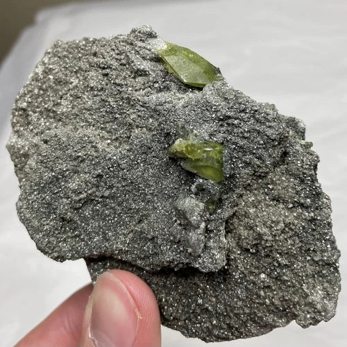 Titanite / Sphene Crystals On Matrix Tormiq Valley Haramosh Roundu Gilgit-Baltistan PAKISTAN