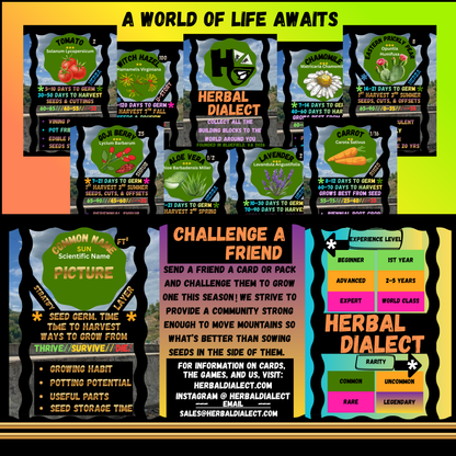 50 DECKS - HERBAL DIALECT 55 CARD DECKS - SHARE or BECOME A DISTRIBUTER