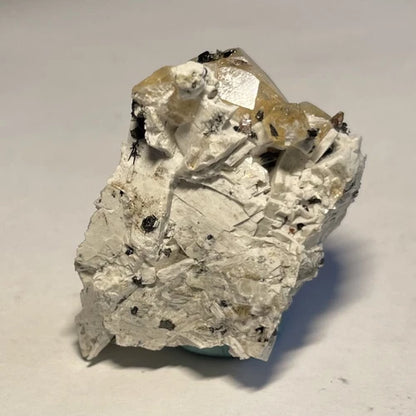 Acmite Analcime Biotite & Titanite Crystals 3M Qry Pulaski Co ARKANSAS USA