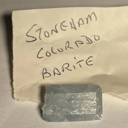 Baryte / Barite Crystal Stoneham Weld Co COLORADO USA
