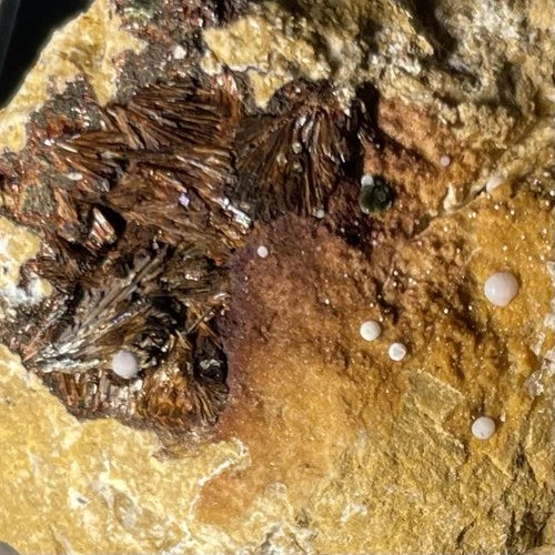 Beraunite Strengite & Kidwellite Crystals Indian Mt ALABAMA USA