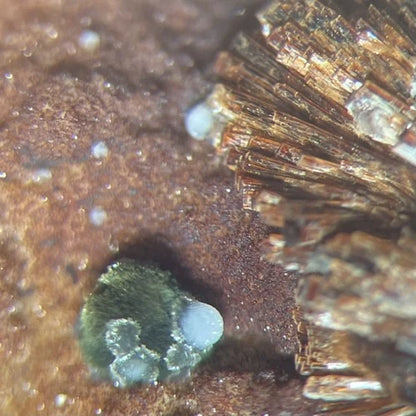 Beraunite Strengite & Kidwellite Crystals Indian Mt ALABAMA USA