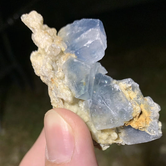Celestine Crystals on Matrix Badakhshan AFGHANISTAN 47g