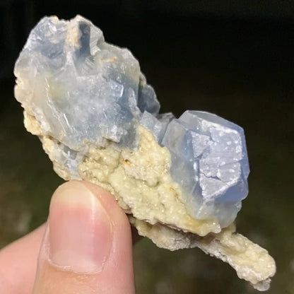 Celestine Crystals on Matrix Badakhshan AFGHANISTAN 47g