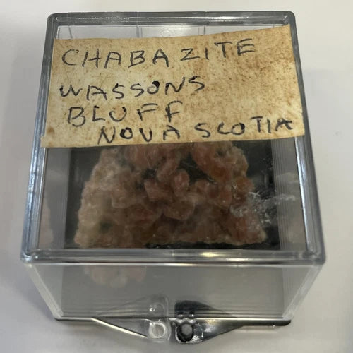 Chabazite Crystals Wassons Bluff Cumberland Co Nova Scotia CANADA