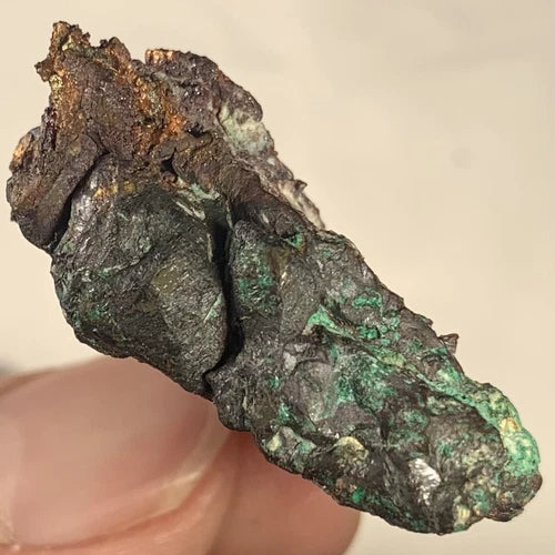 Cuprite & Native Copper Nugget Keweenaw Co MICHIGAN USA 22g