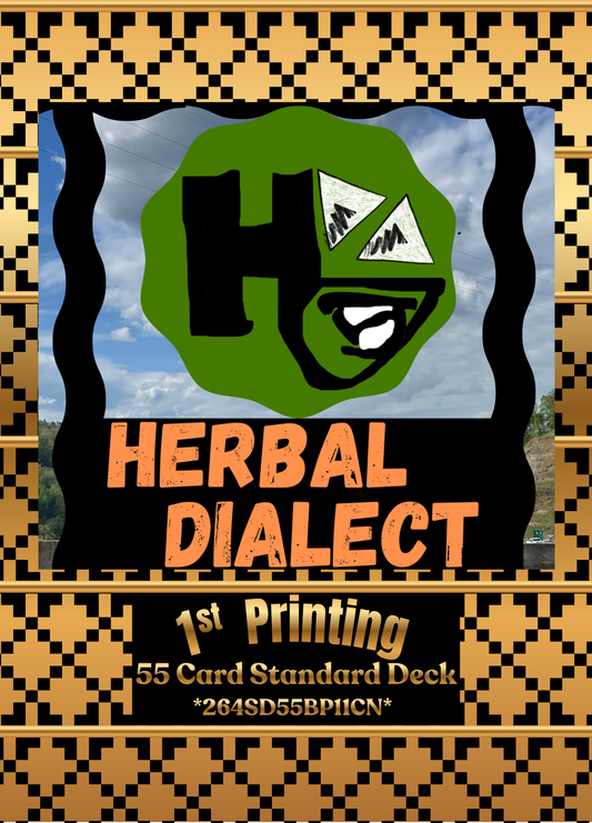 HERBAL DIALECT 55 CARD DECK 1st PRINTING - FREE EARLY SHIPPING in MAY