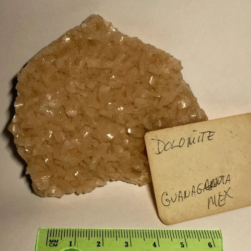 Dolomite Crystal Plate Guanajuato MEXICO 65g