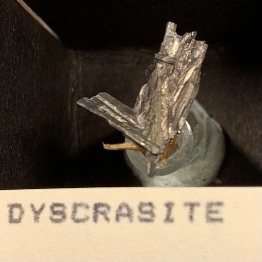 Dyscrasite Silver Antimonide Crystal Pribram CZECHOSLOVAKIA