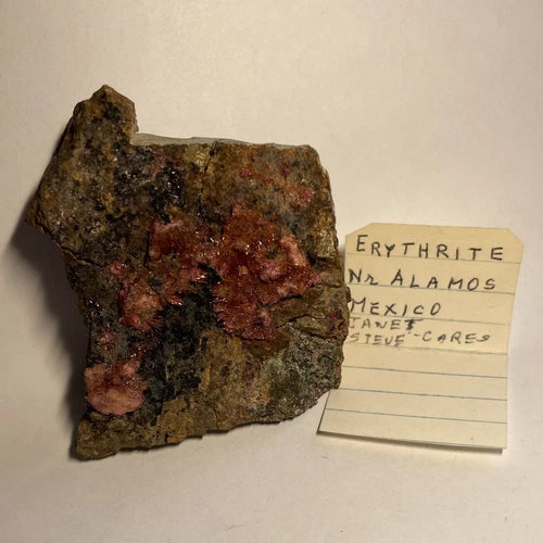 Erythrite Crystal Sprays & Druzy Alamos Sonora MEXICO 137g
