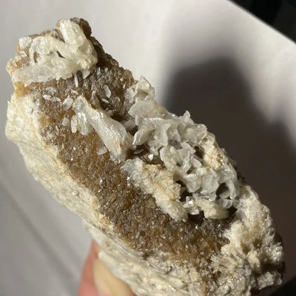 Fairfieldite & Fluorapatite Crystals Foote Mine Cleveland Co NORTH CAROLINA USA