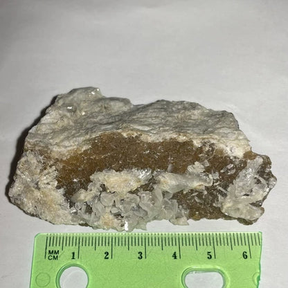 Fairfieldite & Fluorapatite Crystals Foote Mine Cleveland Co NORTH CAROLINA USA