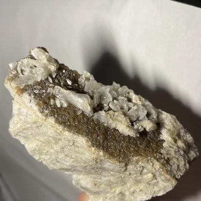 Fairfieldite & Fluorapatite Crystals Foote Mine Cleveland Co NORTH CAROLINA USA