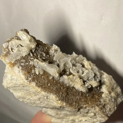 Fairfieldite & Fluorapatite Crystals Foote Mine Cleveland Co NORTH CAROLINA USA