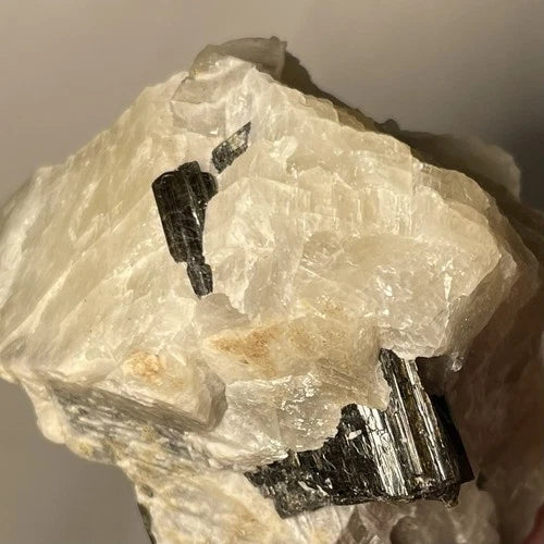 Fluororichterite Crystals In Calcite Wilberforce Ontario CANADA