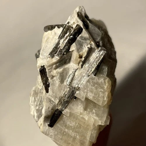 Fluororichterite Crystals In Calcite Wilberforce Ontario CANADA