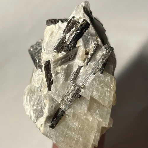 Fluororichterite Crystals In Calcite Wilberforce Ontario CANADA