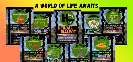 3 PACK HERBAL DIALECT 55 CARD DECK - FREE SHIPPING TO U.S. By JULY 31