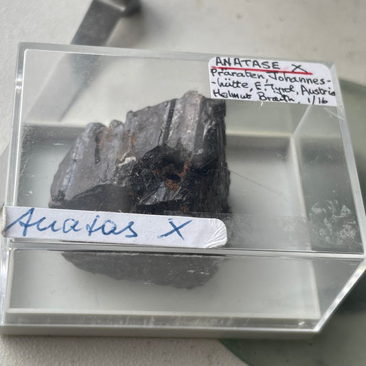 Anatase (Large) Crystal Präraten Johanneshütte Tyrol AUSTRIA