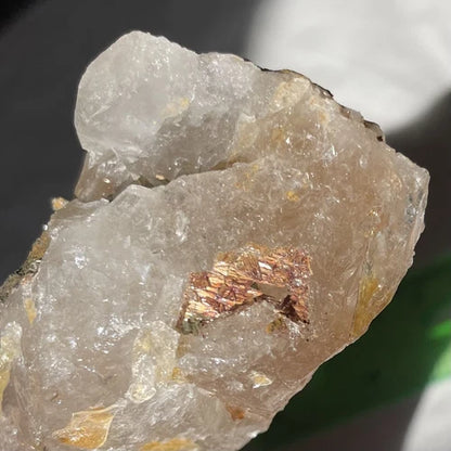 Sagenite Rutile & Muscovite Mica Crystals On Quartz Cleveland Co NORTH CAROLINA