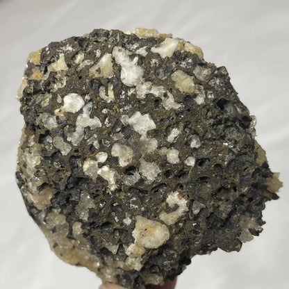 Thomsonite Crystals On Either Smithsonite Or Heulandite From INDIA 75g