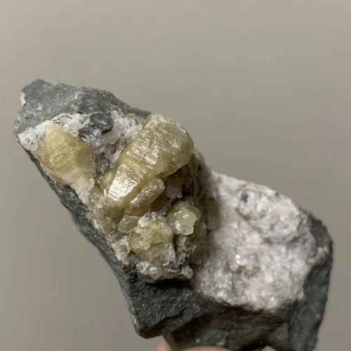 Welogonite Crystals On Matrix Francon Qry Quebec CANADA